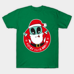 Alien Santa Claus T-Shirt